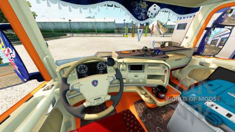 Intérieur pour Scania camion pour Euro Truck Simulator 2