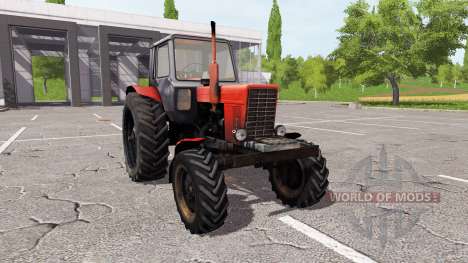 Le biélorusse MTZ 82 v3.0 pour Farming Simulator 2017
