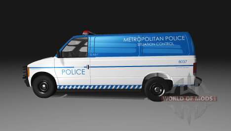 Gavril H-Series Metropolitan Police für BeamNG Drive