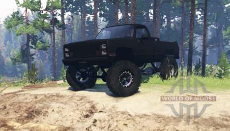 GMC Sierra 2500 pour Spin Tires