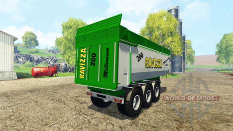 Ravizza Millenium 7200 v2.0 für Farming Simulator 2015