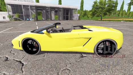 Lamborghini Gallardo Spyder v2.0 pour Farming Simulator 2017