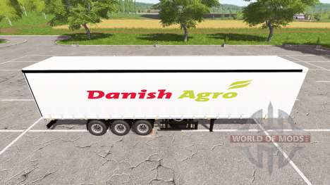 Semitrailer Danish Agro für Farming Simulator 2017