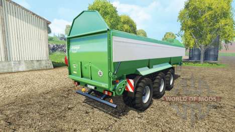 Krampe Bandit 980 green v2.0 pour Farming Simulator 2015