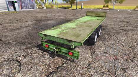 Tractor trailer platform pour Farming Simulator 2013