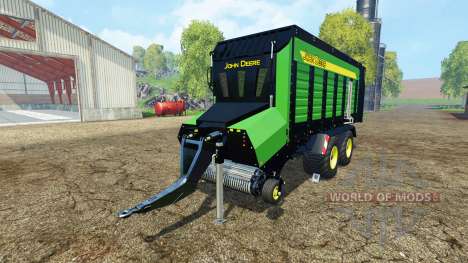 Forage trailer John Deere pour Farming Simulator 2015