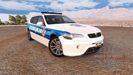 ETK 800-Series Policija v1.93 für BeamNG Drive