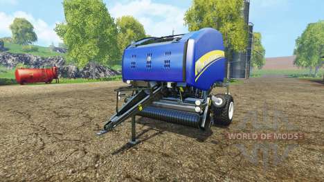 New Holland Roll-Belt 150 blue für Farming Simulator 2015