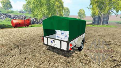 Service car trailer für Farming Simulator 2015