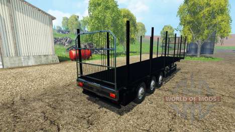 Fliegl universal semitrailer v1.5.3 für Farming Simulator 2015