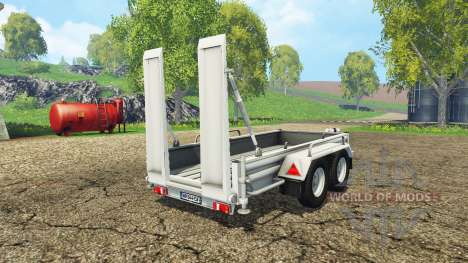 Car trailer YSM für Farming Simulator 2015