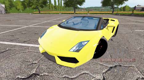 Lamborghini Gallardo Spyder v2.0 pour Farming Simulator 2017