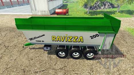 Ravizza Millenium 7200 v2.0 für Farming Simulator 2015