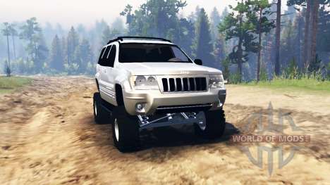 Jeep Grand Cherokee (WJ) 2004 für Spin Tires