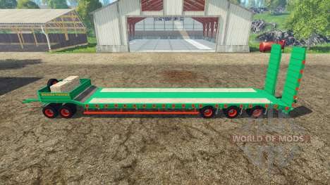Aguas-Tenias low semitrailer v2.0 für Farming Simulator 2015
