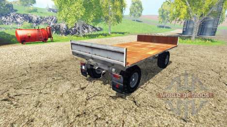 Fortschritt HW 80 bale trailer für Farming Simulator 2015