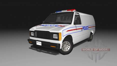 Gavril H-Series Police Nationale v1.6 für BeamNG Drive