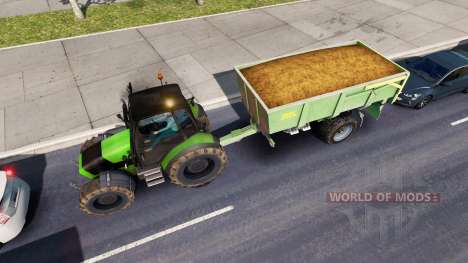 John Deere in traffic pour American Truck Simulator