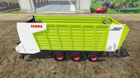 CLAAS Cargos 9600 v2.1 pour Farming Simulator 2015