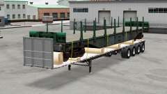 Oversize trailers USA pour American Truck Simulator