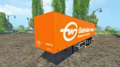 Schmitz Cargobull Gebruder Weiss pour Farming Simulator 2015