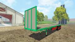 Aguas-Tenias platform trailer für Farming Simulator 2015