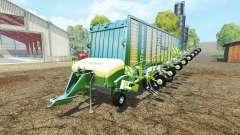 Krone ZX 550 GD rake pour Farming Simulator 2015