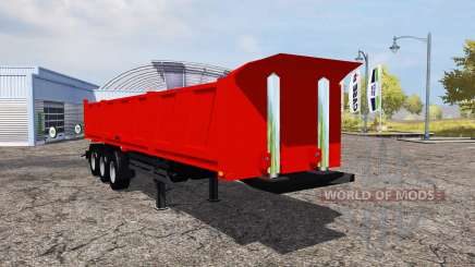 Tipper semitrailer v1.1 für Farming Simulator 2013