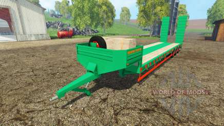 Aguas-Tenias low semitrailer pour Farming Simulator 2015