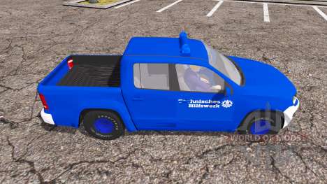 Volkswagen Amarok Double Cab THW pour Farming Simulator 2013