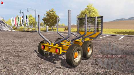 Forestry trailer v1.1 pour Farming Simulator 2013