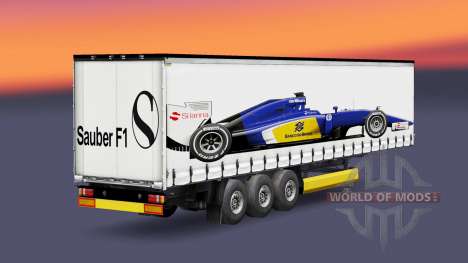 Skins Formel-1-teams für die semi - für Euro Truck Simulator 2
