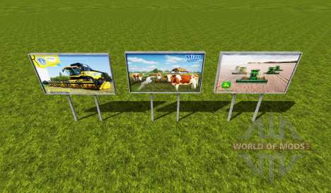 Hungarian advertising signs für Farming Simulator 2015
