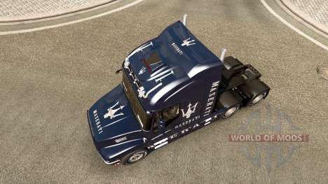 Die Haut der Maserati auf dem LKW Iveco Strator für Euro Truck Simulator 2