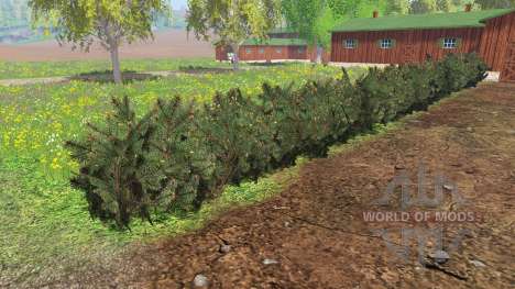 Placeable shrubs pour Farming Simulator 2015
