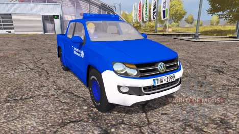 Volkswagen Amarok Double Cab THW pour Farming Simulator 2013