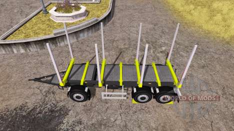 Riedler-Anhanger timber trailer pour Farming Simulator 2013