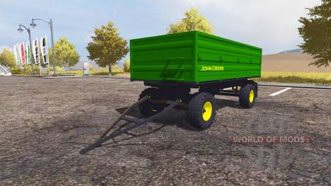John Deere trailer pour Farming Simulator 2013