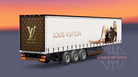 Skins-Luxus-Marken auf dem Anhänger für Euro Truck Simulator 2