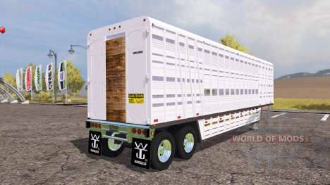 Old cattle trailer v1.1 pour Farming Simulator 2013