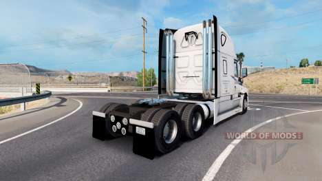 Haut in die Schneider-LKW Freightliner Cascadia für American Truck Simulator