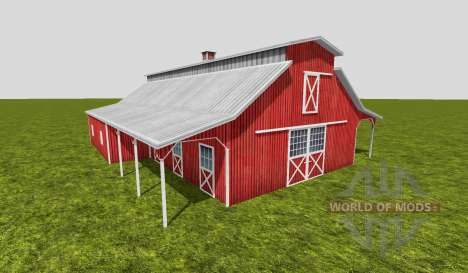 American barn v2 pour Farming Simulator 2015