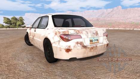 Hirochi Sunburst rusty pour BeamNG Drive