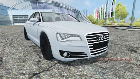 Audi A8 (D4) 2012 pour Farming Simulator 2013