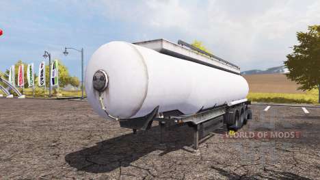 Tanker Kogel milk and water pour Farming Simulator 2013