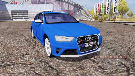 Audi RS4 Avant (B8) pour Farming Simulator 2013