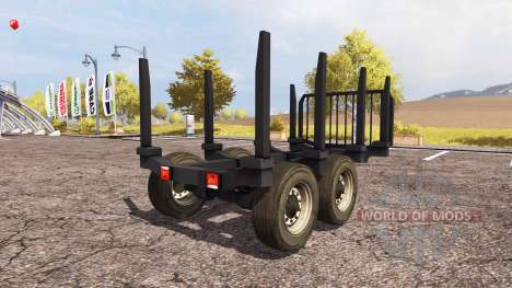 Forestry trailer für Farming Simulator 2013