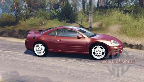 Mitsubishi Eclipse GTS 2003 für Spin Tires