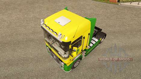 La peau de John Deere tracteur Renault Magnum pour Euro Truck Simulator 2