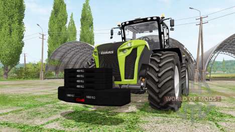 Weight CLAAS pour Farming Simulator 2017